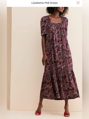 Lisabetta dress by Maeve/Anthroplogie size small